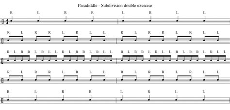The Pyramid: drum exercise .